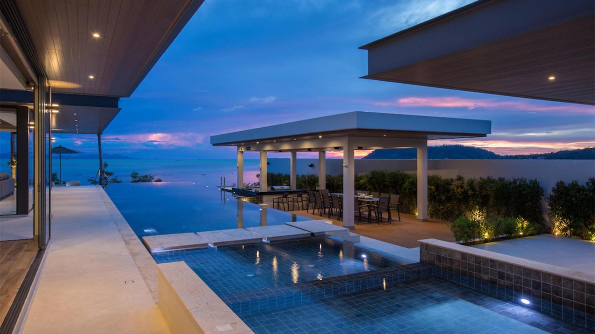 Exclusive Sea Renity A Beachfront Villa Retreat Sleeps 12 Adults And 6 Kids Лем-Сор Экстерьер фото