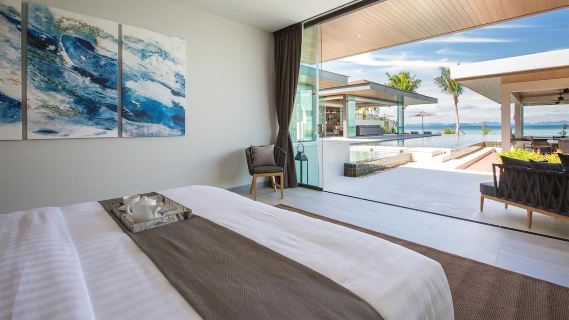 Exclusive Sea Renity A Beachfront Villa Retreat Sleeps 12 Adults And 6 Kids Лем-Сор Экстерьер фото
